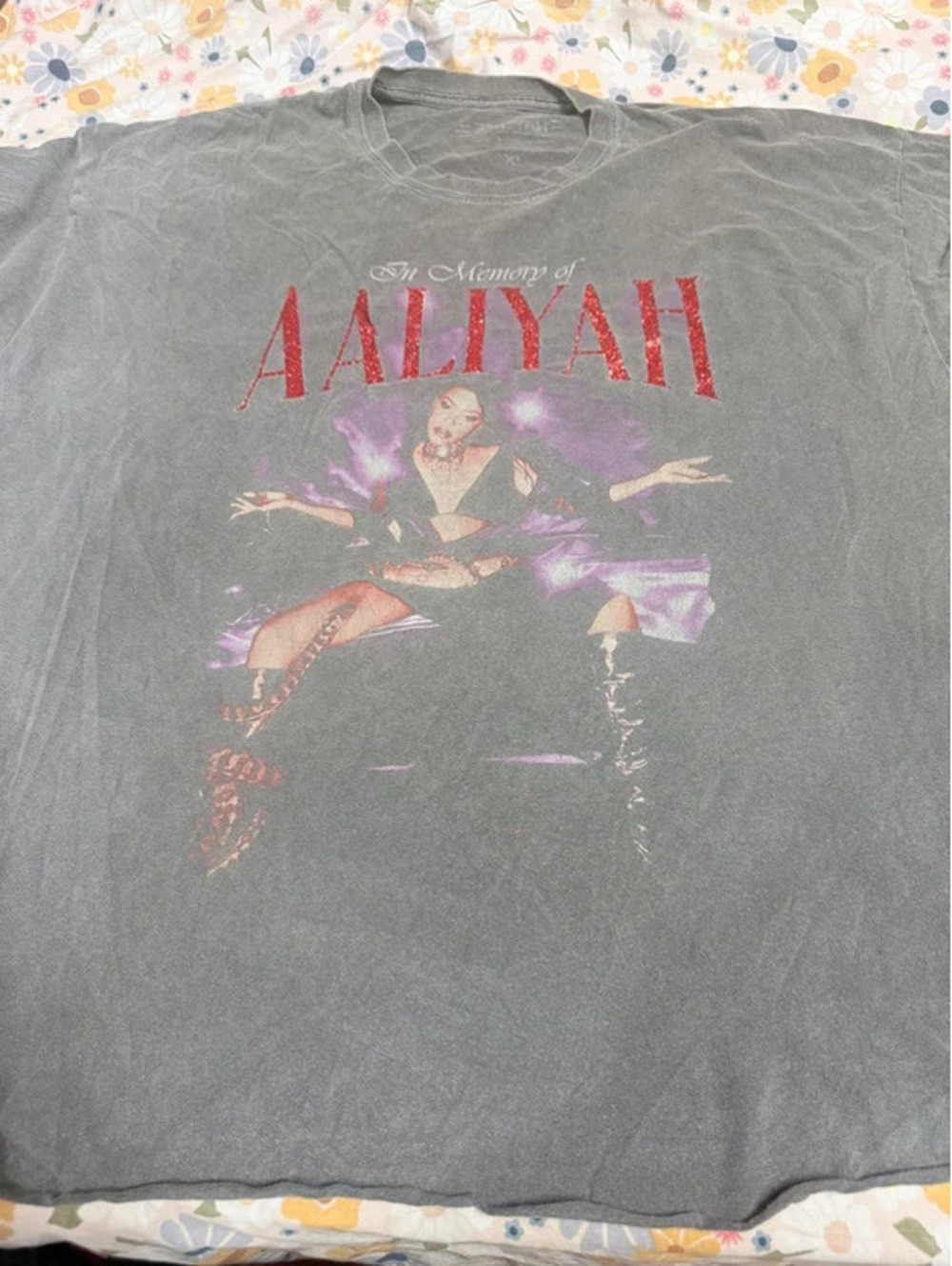 Aaliyah In Memory Of Graphic T-Shirt Size XL 1034